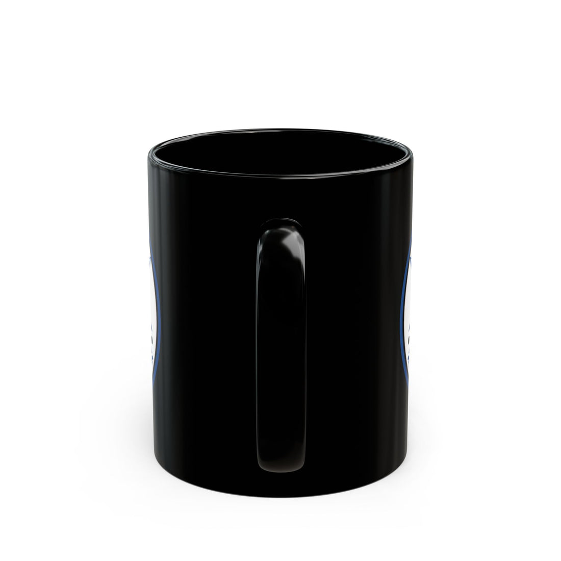 Diamond R Enterprise Coffee Mug — Mountain Logo Black Ceramic Mug (11oz, 15oz)