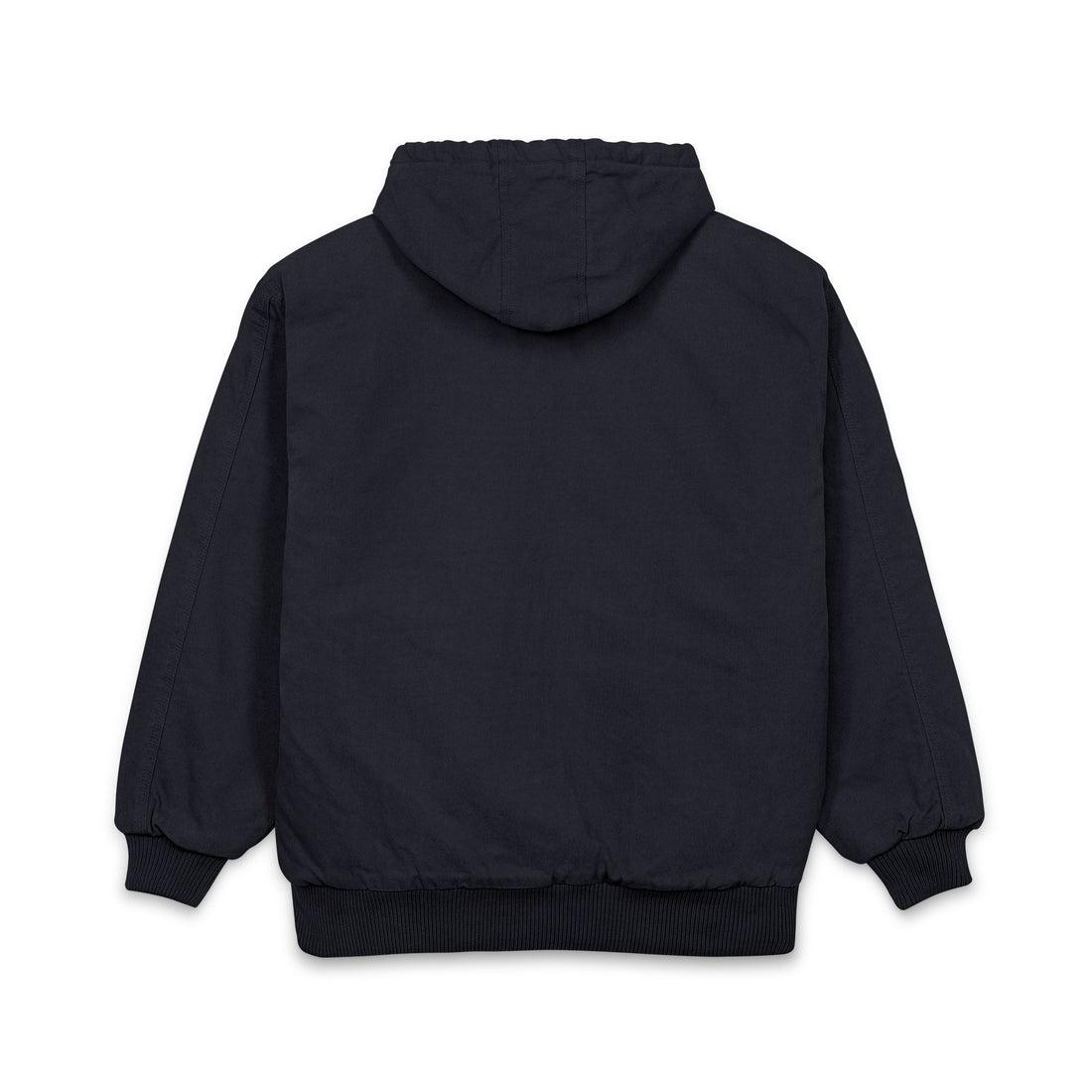 Embroidered Work Jacket — Men's Heavy-Duty Duck Cloth Hooded Jacket
