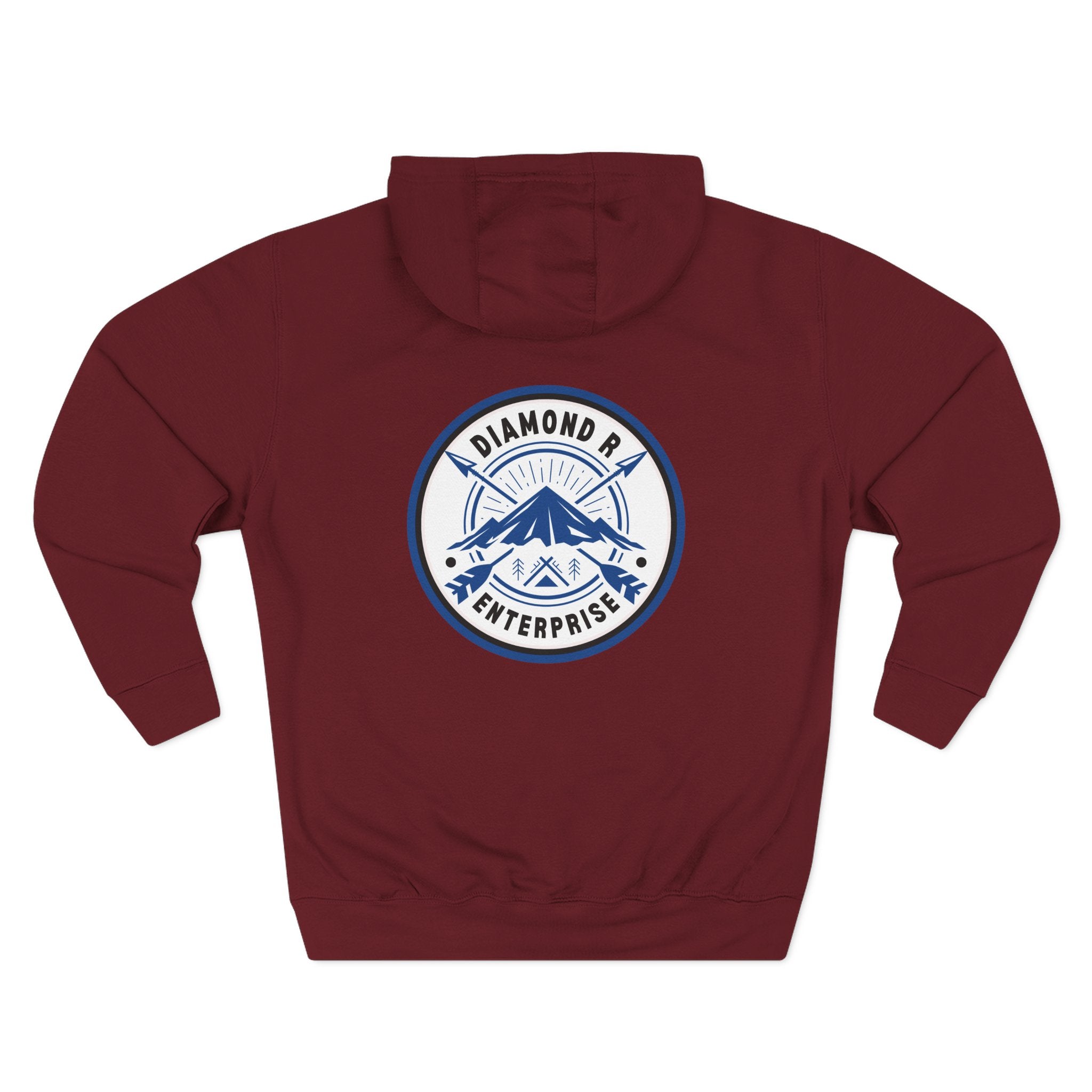 Adventure Mountain Hoodie — Diamond R. Enterprises Logo Pullover