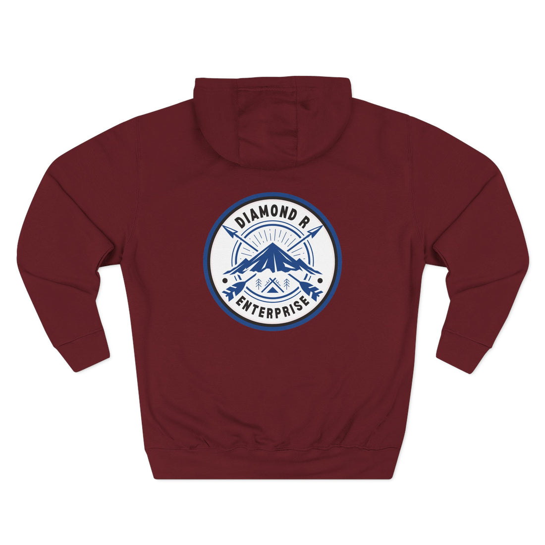 Adventure Mountain Hoodie — Diamond R. Enterprises Logo Pullover