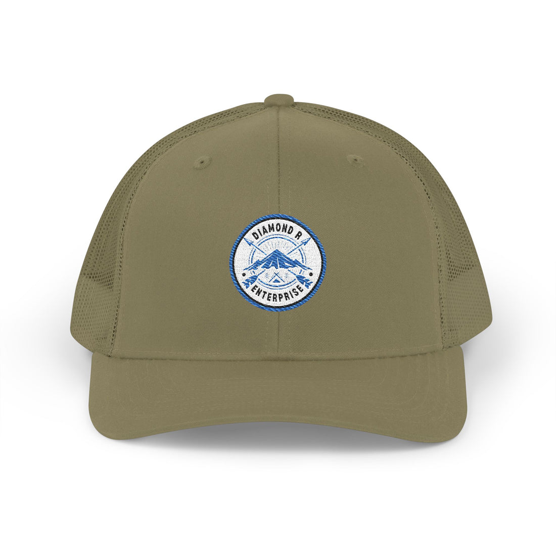 Diamond R Enterprise - Embroidered Trucker Cap — Outdoor Snapback Hat