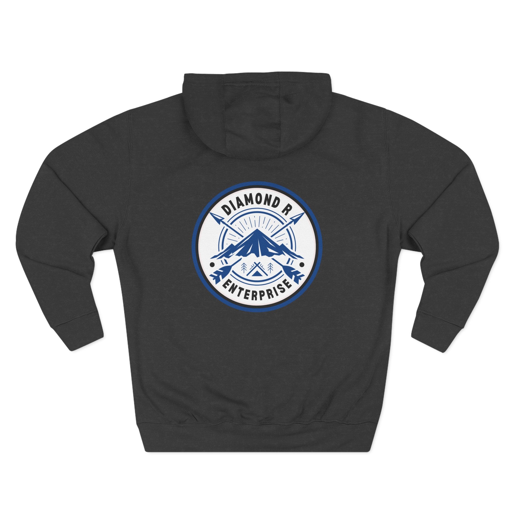 Adventure Mountain Hoodie — Diamond R. Enterprises Logo Pullover
