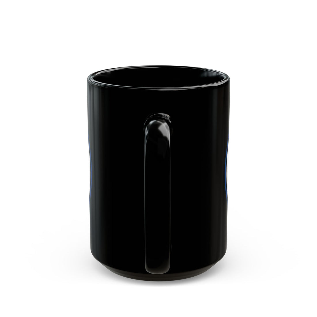 Diamond R Enterprise Coffee Mug — Mountain Logo Black Ceramic Mug (11oz, 15oz)