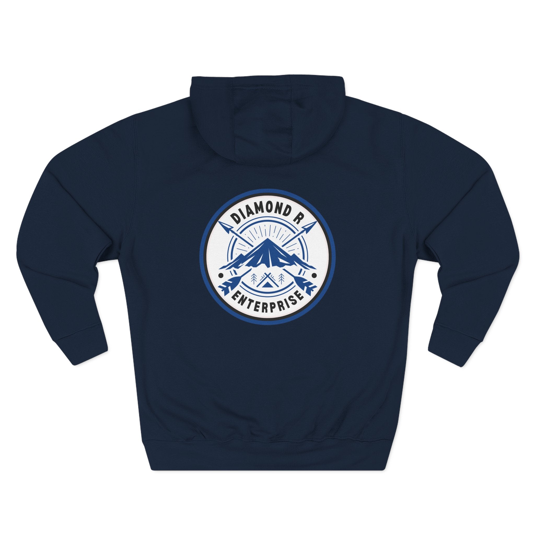 Adventure Mountain Hoodie — Diamond R. Enterprises Logo Pullover