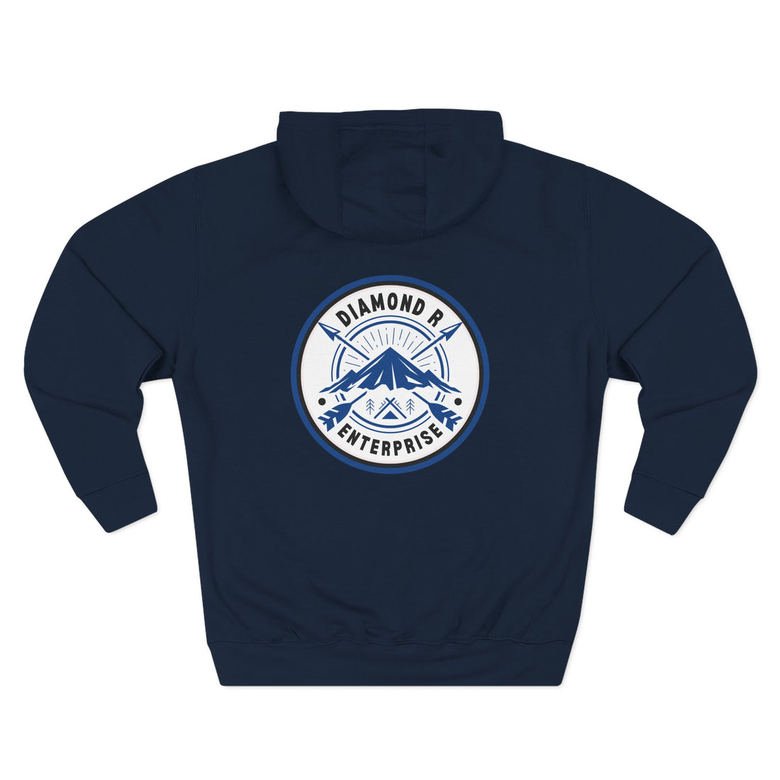 Adventure Mountain Hoodie — Diamond R. Enterprises Logo Pullover