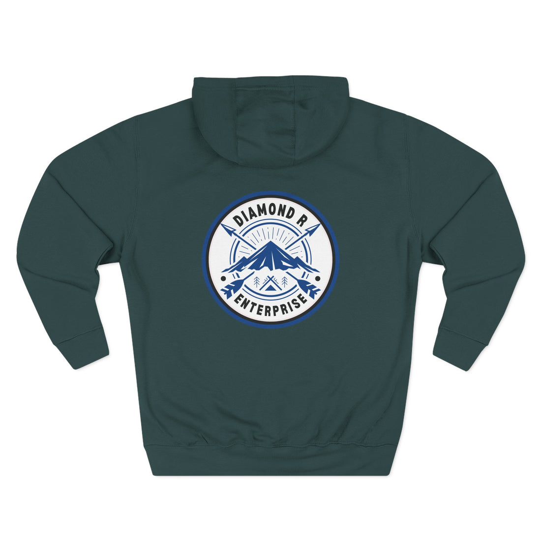 Adventure Mountain Hoodie — Diamond R. Enterprises Logo Pullover