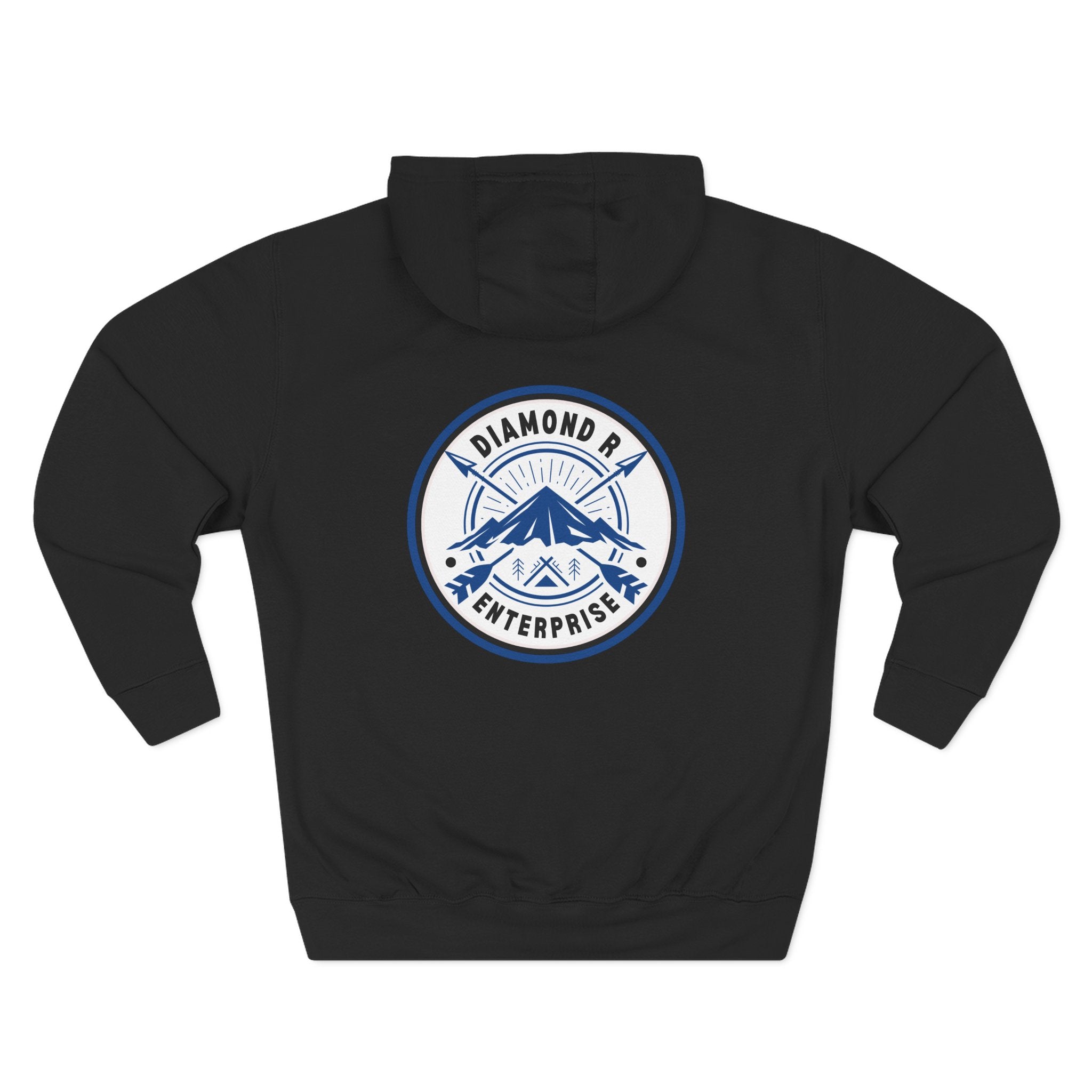 Adventure Mountain Hoodie — Diamond R. Enterprises Logo Pullover