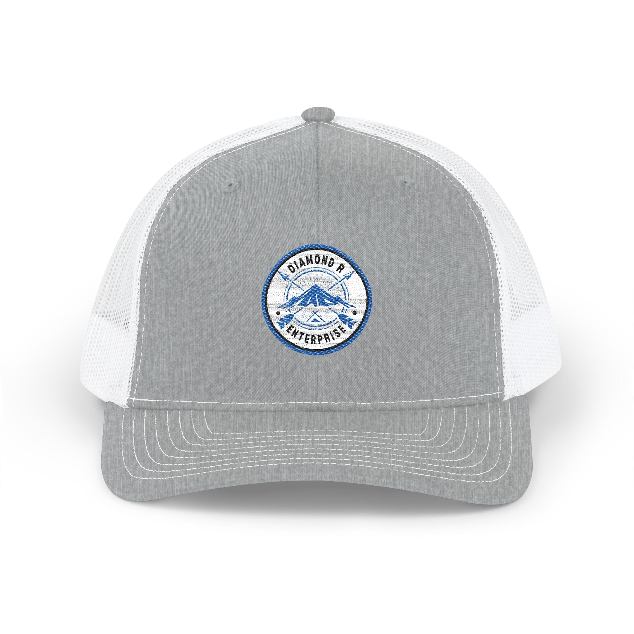 Diamond R Enterprise - Embroidered Trucker Cap — Outdoor Snapback Hat