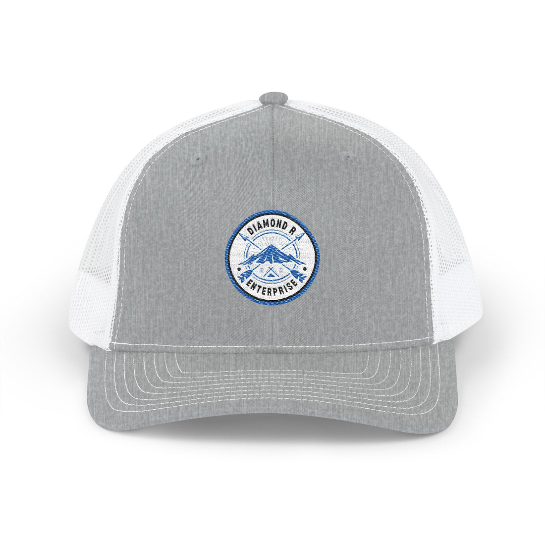 Diamond R Enterprise - Embroidered Trucker Cap — Outdoor Snapback Hat
