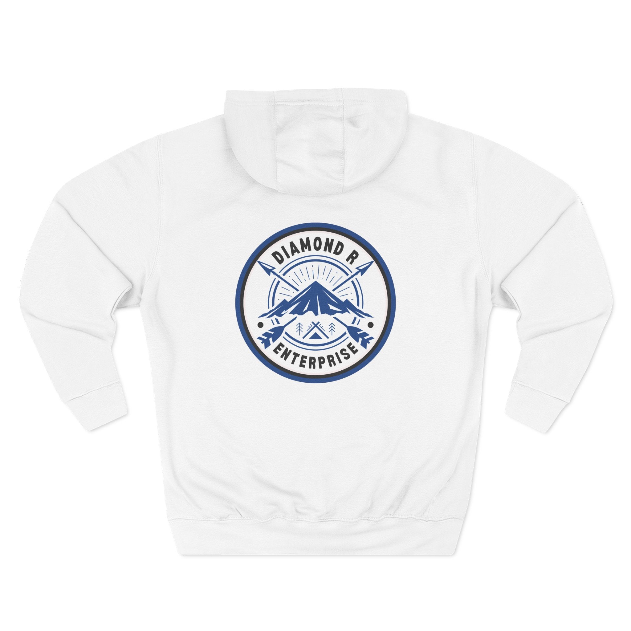 Adventure Mountain Hoodie — Diamond R. Enterprises Logo Pullover