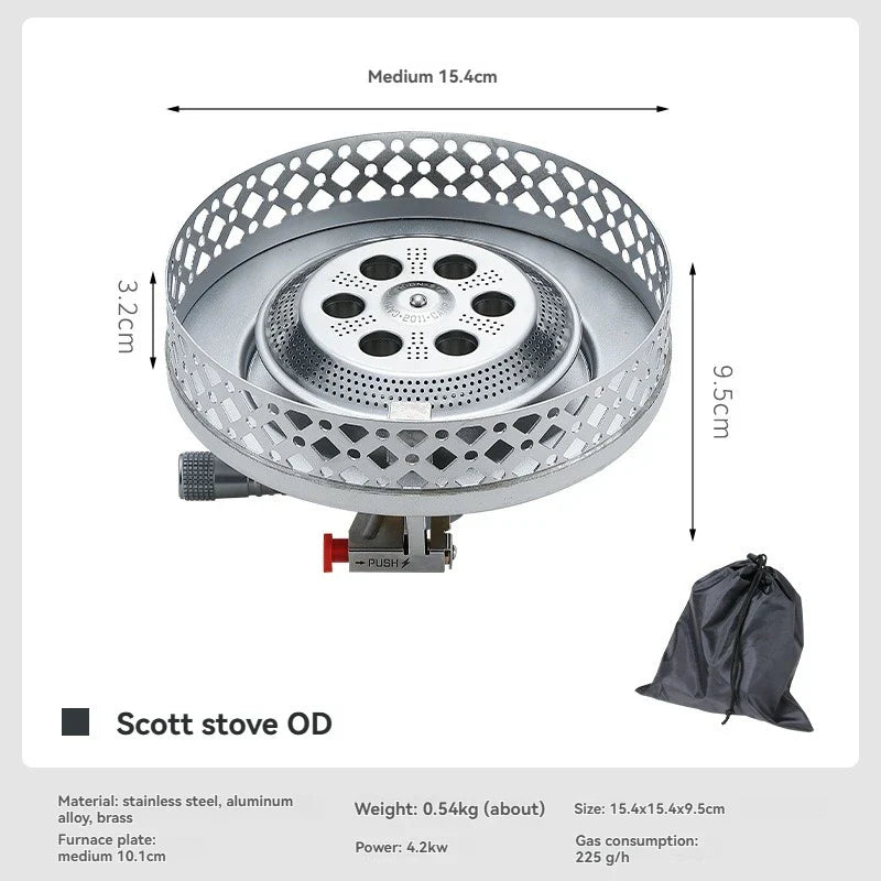 TrailBlaze OD-4: Compact Alloy Camp Stove